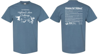 Highland Lakes Challenge 2025 W.I.N. Shirt